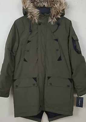 Marc New York By Andrew Marc Wilbur Parka Jacket $275 Olive Green (size Small) • $89.99