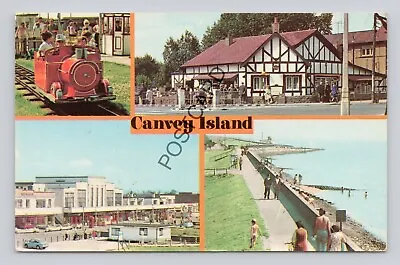 Postcard (O1) UK Essex Canvey Island Multi View Posted 1979 • £6.99