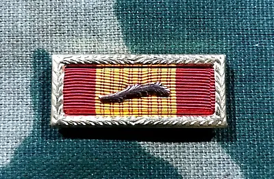 Vietnam Cross Of Gallantry Unit Citation Ribbon Bar With Palm And Large Frame • $4.95