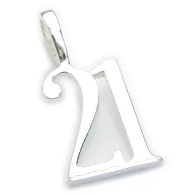 21st Birthday Sterling Silver Small Pendant .925 X 1 Birthdays Pendants • £7.25