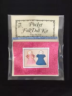 Make Your Own Doll | Handmade Doll Kit | Pocket Folk Doll Craft Kit (hft4704) • $16.95