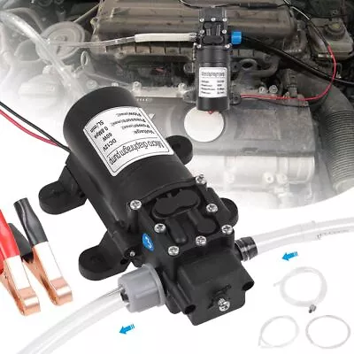 12V DC 60W Electric Fuel Transfer Pump Diesel Kerosene Oil Extractor Auto Motor • $24.60