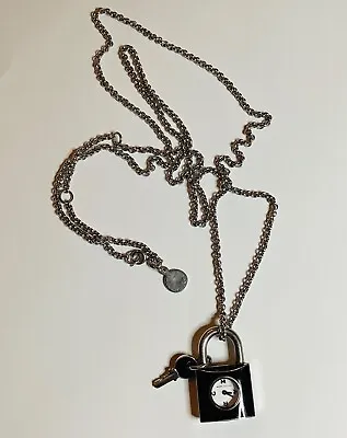 Marc By Marc Jacobs Padlock Watch Pendant Necklace  • $99