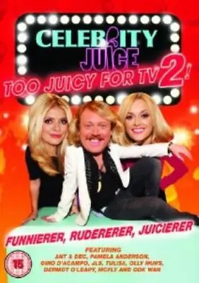 Celebrity Juice - Too Juicy For TV 2! [D DVD Incredible Value And Free Shipping! • £1.99