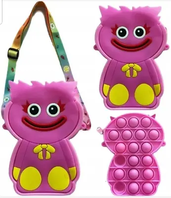 Kissy Missy Shoulder Bag Phone Case Wallet Coins Push It Bubble Pop Fidget Toys • £7.99