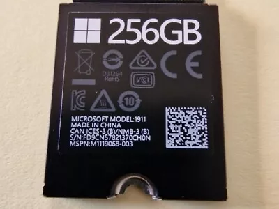 Genuine Microsoft Model 1911 PCIe NVMe 256GB M.2 2230 SSD Surface Tablet Laptop • £22