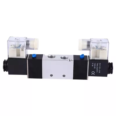 1/4' Inlet Outlet 1/8' Exhaust Pneumatic Solenoid Valve 2 Position 5 Way 12V • $19.94