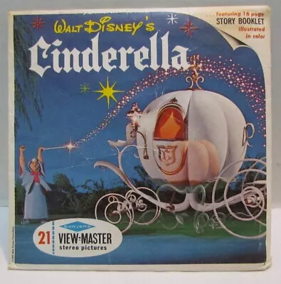 Walt Disney's Cinderella View-Master Pack B 318 • $7.99