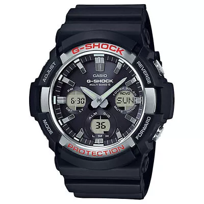 CASIO G-SHOCK GAW-100-1AJF Black Tough Solar Atomic Radio Men's Watch New In Box • $282.44