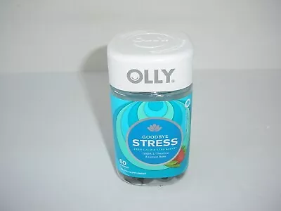 OLLY Goodbye Stress Gummy GABA L-Theanine Stress Relief 60 Gummies • $12.95