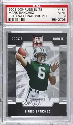 2009 Donruss Elite Rookies National Convention Mark Sanchez PSA 9 MINT Rookie RC • $12.89