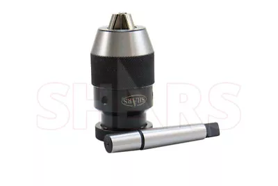 SHARS 5/8  PREMIUM 6JT KEYLESS DRILL CHUCK W/2MT MORSE TAPER 2 SHANK ARBOR ^[ • $21.85