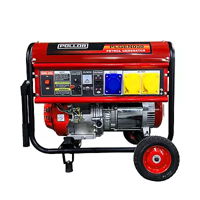 Petrol Generator 15HP 5000W 6.5KVA For Camping 230V / 115V • £440