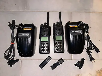 Lot Of 2 Motorola XTS3000 III UHF 403-470 Mhz P25 Digital Radios H09RDH9PW7BN • $229.99