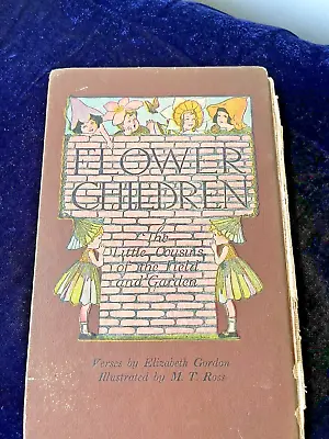 Famous Voland Book:  Flower Children  1910 Illus. Framable Prints. Voland Pub!! • $22