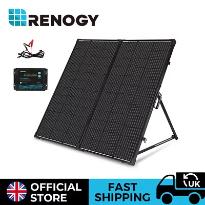 Renogy 200W 12V Mono Foldable Solar Panel W/ 20A Controller Regulator Off Grid • £219.99