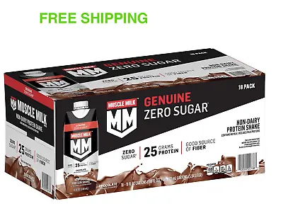 Muscle Milk Genuine Protein Shake Chocolate (11 Fl. Oz. 18 Pk.) • $49.99