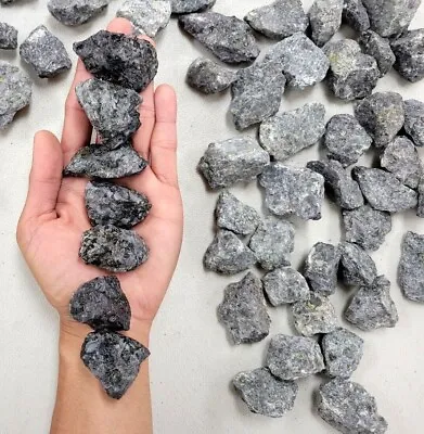 Rough Indigo Gabbro Crystal Stones AKA Mystic Merlinite Bulk Natural Rocks • $7.95