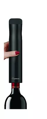Rabbit Automatic Electric Corkscrew Wine Bottle Opener (Shiny Black) • $64.99