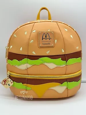 Loungefly McDonald's Big Mac Mini Backpack • $125