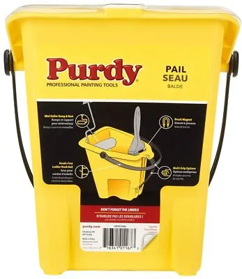 £12.98 • Buy Purdy Painter's Pail Mini Roller Multi Grip Handle With Brush Magnet