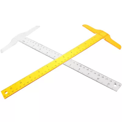 T Square Ruler Architectural Triangle Tee Ruler Drafting Tools (2 Pcs) • $9.64