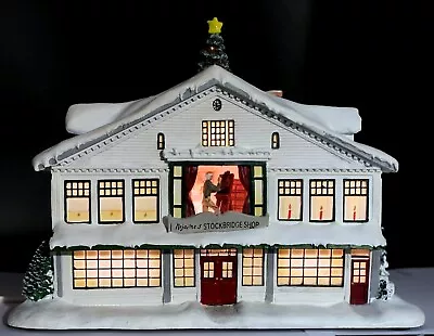 Hawthorne Village - Norman Rockwell's Christmas - Rockwell Studio #79531 W/light • $32