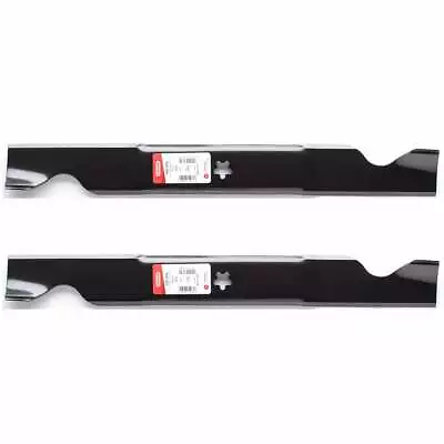 Oregon 195-070 High Lift Blades For 46  Poulan 532403107 532405380 • $25.11