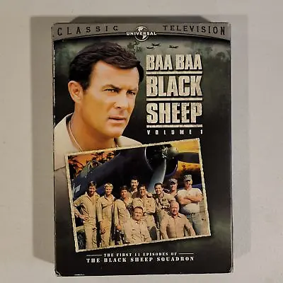 Baa Baa Black Sheep - Volume 1 DVD 1976 Robert Conrad TV SERIES WAR CLASSIC OOP • $9.99