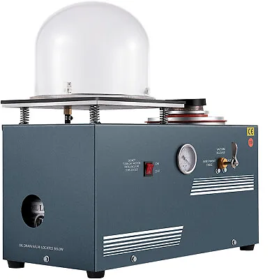 $600.99 • Buy VEVOR 2L Jewelry Lost Wax Cast Vacuum Investment Casting Combination Machine