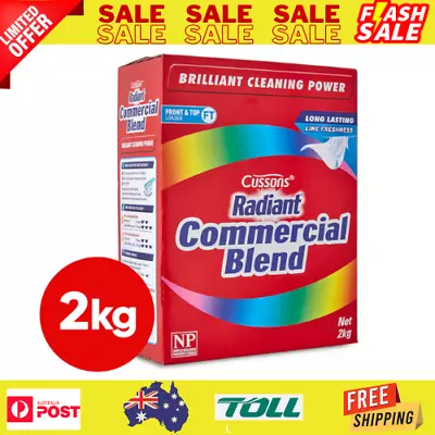 Radiant Commercial Blend Laundry Powder 2kg • $12.39