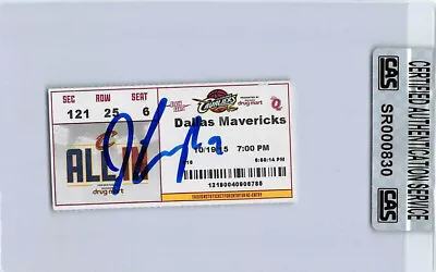 Rakeem Christmas Signed Autographed Game Ticket Cavaliers Vs Mavericks • $15