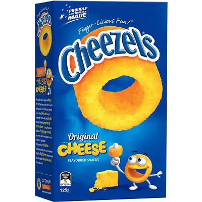 Cheezels Cheese Box 125g • $13