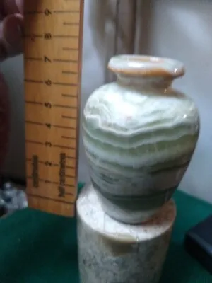 Grande Tour Classic Pot Marble Vase H 7cm Beautiful Item  • £28