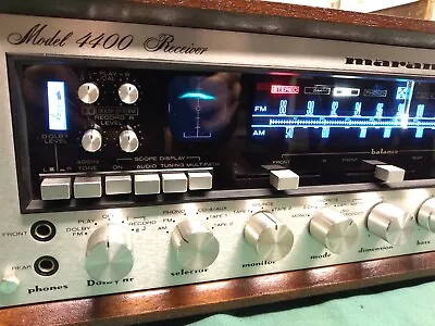 Marantz 4400 Am/fm Quad Receiver With Wc-43 Cabinet Fully Restored • $4650