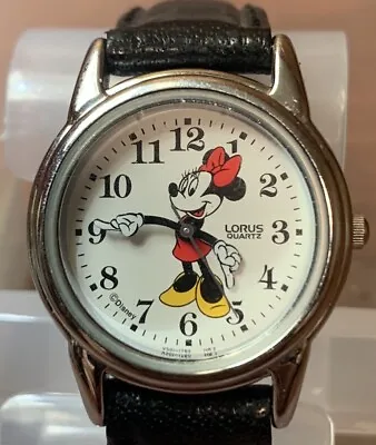 Lorus MINNIE MOUSE V501-6N70 -1T60 Analog Quartz Watch Working • $7.99