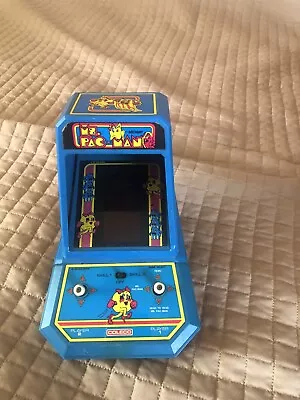 Vintage 1981 Ms. PAC-MAN Mini Tabletop Arcade Video Game Coleco Bally Midway • $160