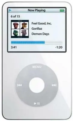 Apple 30 GB IPod Video A1136 MP3 Player - 5.5 Generation - White (MA444LL/A) • $199.99