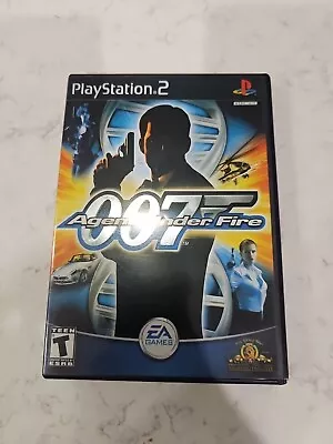 James Bond 007 Agent Under Fire (PlayStation 2 2001) PS2  Complete  • $19.99