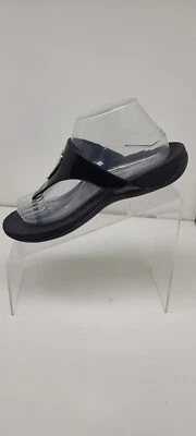 £28.83 • Buy Orthaheel Yara Womens Flip Flops Thong Sandals Black Size 8