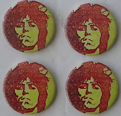 KEITH RICHARDS/ Rolling Stones - Vintage Pin Badges X 4 • $32.11