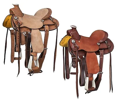 14  Western Ranch Saddle - Wylie Wade By Silver Royal - Saddle Only Or Pkg  • $482.22