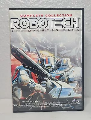 ROBOTECH: The Macross Saga - Complete Collection DVD 2002 6-Disc Set • $20
