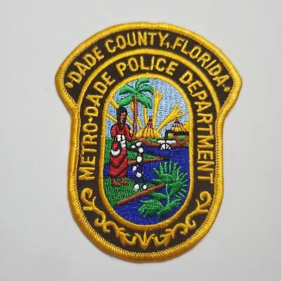    MIAMI DADE  COUNTY FLORIDA  Police Patch  • $8.50