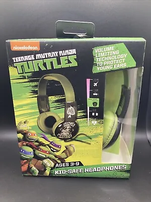 Nickelodeon HP2-03965 Teenage Mutant Ninjas Kid Safe Headphones • $14.99