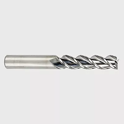 1/4  (.2500 ) Carbide End Mill 3 Flute 45 Deg For Aluminum Yg1 34573 • $17.43