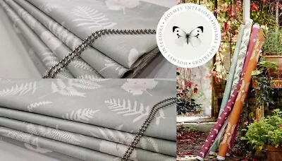 Vanessa Arbuthnott Fern & Dragonfly Water Fabric Roman Blind Made To Measure • £175