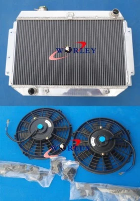 $200 • Buy Radiator + Fans For HOLDEN HQ HJ HX HZ V8 Kingswood 253 & 308 Torana LH LX AT/MT