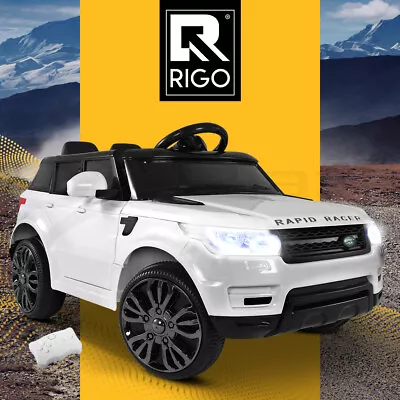 Rigo Kids Ride On Car Electric 12V Toys Battery W/ Remote MP3 LED Lights Cars • $139.95