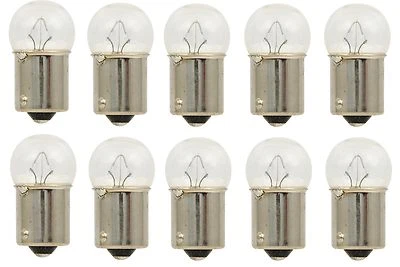 $11.98 • Buy 10x 97 Miniature Lights G6 Low Voltage Light Bulb 12V BA15s Bayonet Lamp NEW